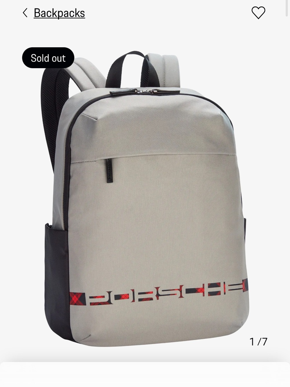 Porsche Designs Backpack - Turbo No.1